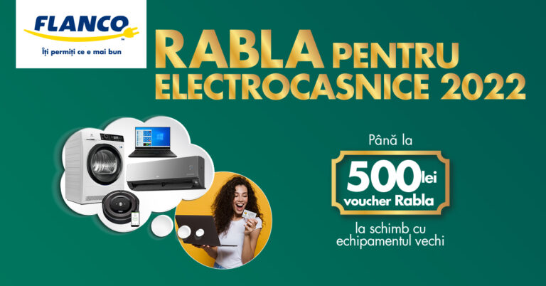 Flanco participa la noua editie “Rabla pentru Electrocasnice” si include in programul propriu categorii de produse noi