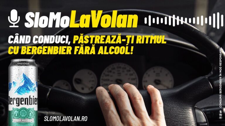 Bergenbier S.A. lanseaza campania „SloMo la volan” | PR de la A la Z