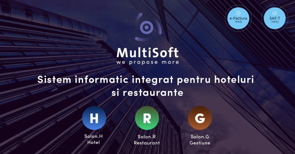 MultiSoft - soluții software pentru hoteluri, restaurante și bugetari